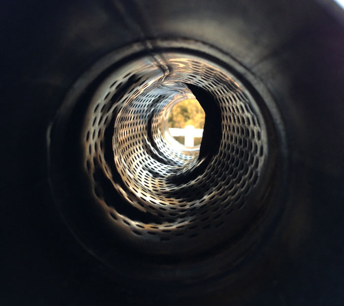 Inside Magnaflow mufflers; does this look right?